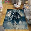 Tappeto Stampato Hot Creed Valhalla Tappeto da Esterno Tappeto per Soggiorno Tappeto Antiscivolo Decorazione Camera da Letto Tappeto da Assassin's per Stanza Regalo