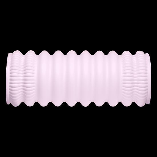 

SNPE Wave Pillow ABS Cervical Spine Correction Acupressure Pillow Sweet Pink