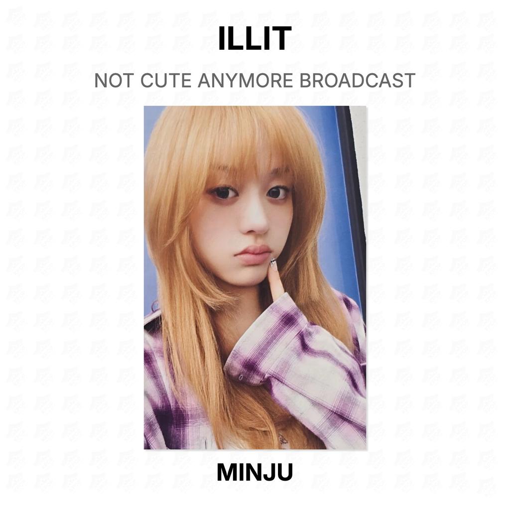 ILLIT YA NO ES LINDO BROADCAST Fotocarta Oficial