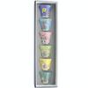 CUPS FOR TEA AND HERBS 6x CUPS PORCELAIN GIFT SET