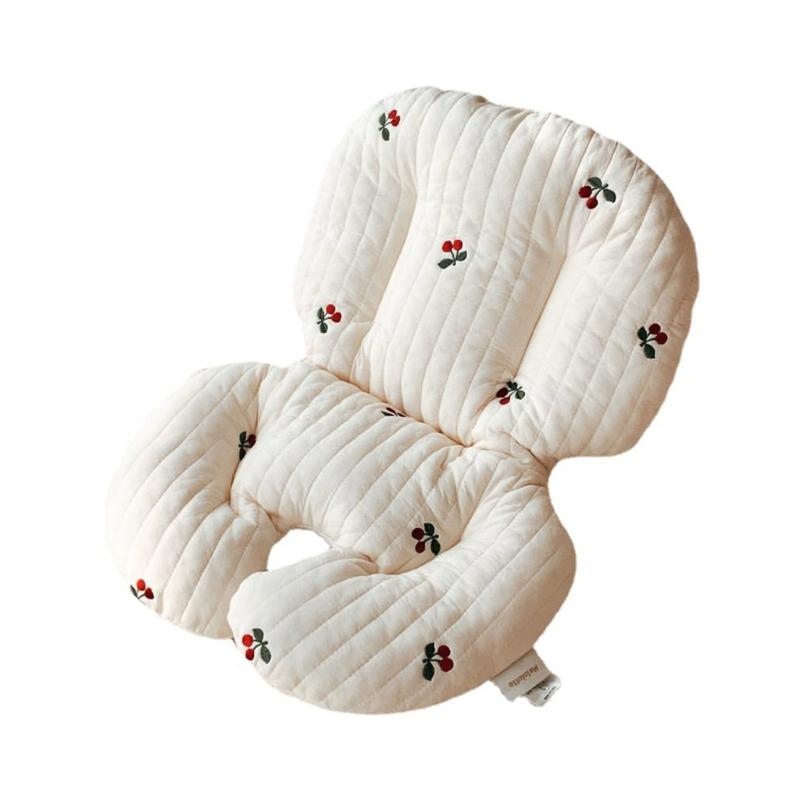 

Дышащая подушка для стульчика для кормления с мультяшным принтом, подкладка-мат для сиденья детского стульчика для кормления, дышащая подкладка для девочек и мальчиков