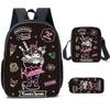3D Animation Three-Piece Yugui Dog Cartoon Primary And Secondary School Students Schoolbag Children'S Backpack
