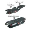 Husa de șa pentru motocicletă Textură cu bule ventilată Conturată pentru aderență sporită Absorbția șocurilor Se potrivește Cruiserelor Motocicletelor stradale