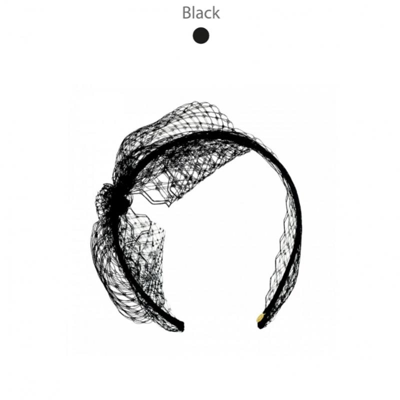 So Salt Jennifer Olette Veil Hairband Ji2d112008