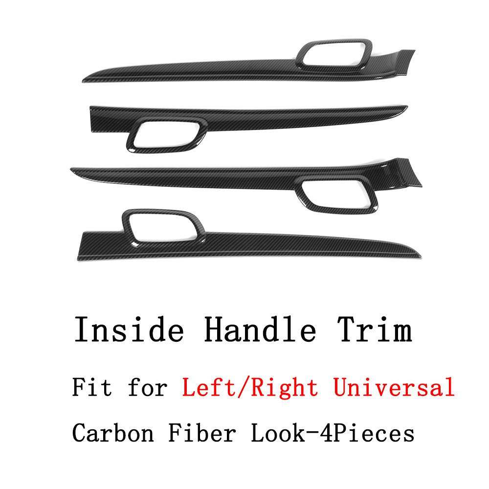 Center Console Door Inner Grab Handle Decoration Cover Trim Stickers for Jeep Grand Cherokee 2011-2025 Car Interior Accessories