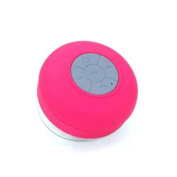 

Bluetooth Shower Speaker Portable Wireless Mini Speaker with Mic Suction Cup IPX4 Water Resistant for Travel Pool River Floating червоний
