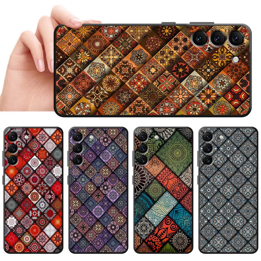 Funda Phone Cover Case for Xiaomi Redmi Note 11s 12s 14 10S 9S 7 8 9 11 13 Pro Plus 10 12 Pro Bohemian Pattern