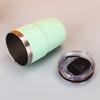 2PC 6/8oz Stainless Steel Thermos Cup Multi-color Portable Ice Cup Mini Double-layer Insulated Coffee mug With Lid water bottle