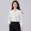 Trolman Women's Long Sleeve Chiffon Blouse