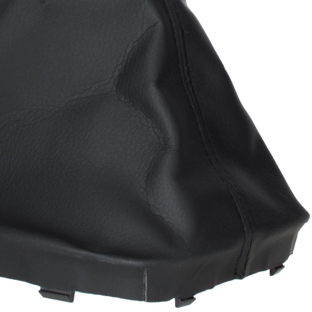 Seat Leon III 12-17 Gear Knob Black Eco-Leather with Gaiter And Frame, 6-Speed