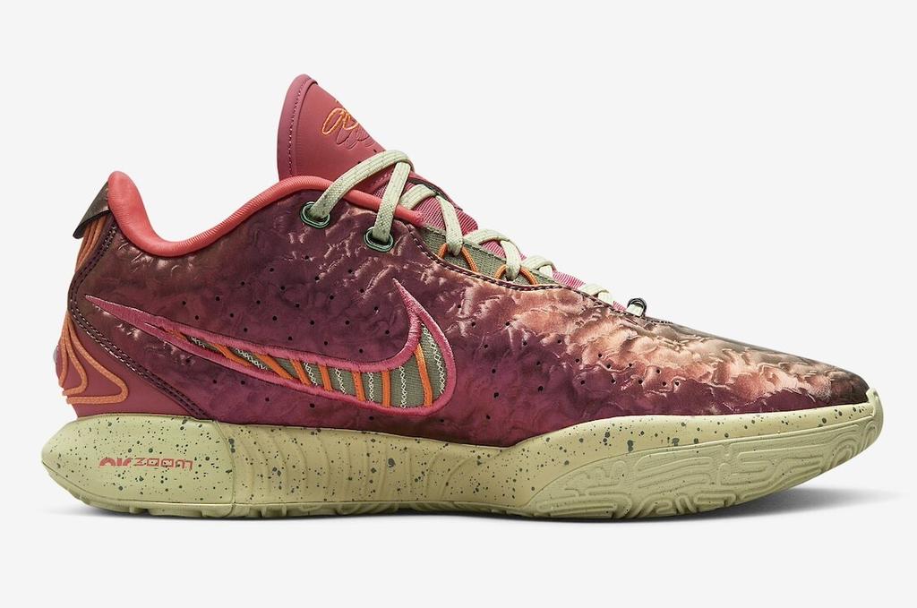 FN0709-800 Nike LeBron 21 EP Queen Conch Ember Glow Elemental Gold (Men's)
