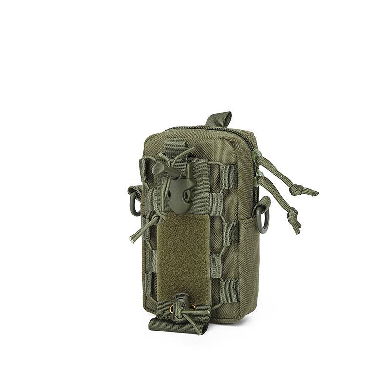 Tactical Outdoor Multipurpose Phone & Bottle Pouch: Camping, Cycling, MOLLE-Compatible Waist Pack