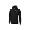 Sweatshirts Men's Black Hooded Moderate Regular 596632-11
