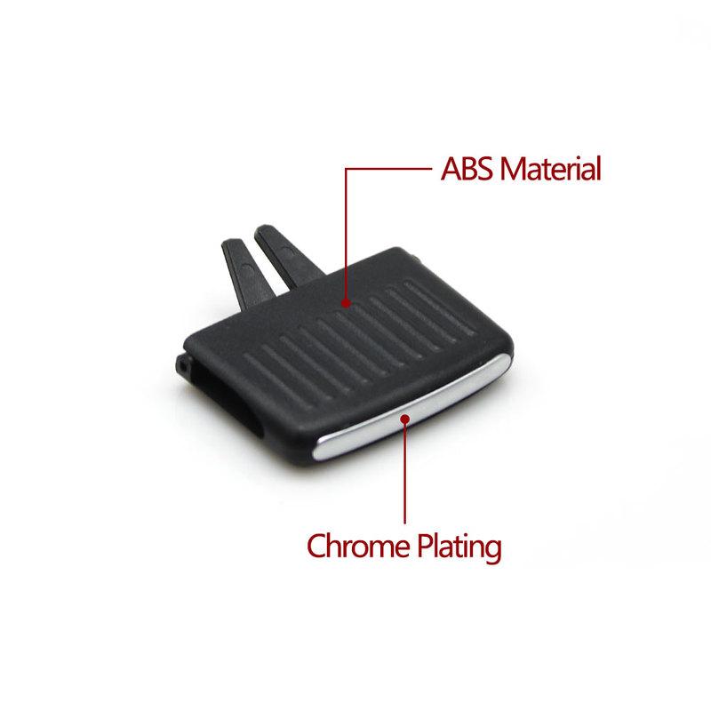 Golf 6 Front Dashboard Air Conditioner Outlet AC Vent Grille Slider Tab Clip Repair Kit For VW Volkswagen 2008-2012 5K0819703