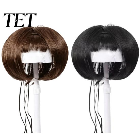 Pet Wig for Cats Dogs Funny Dog Small Medium Large Dogs, Gift Lovers Costume with Adjustable Elastic Band Cosplay, Halloween, Christmas, Parties