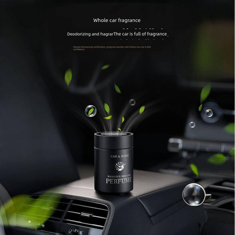 Car Aromatherapy, High-End Car Perfume Glass Ornaments, Long-Lasting Fragrance, Odor Removal, Special Solid Fragrance Balm for the Car Interior