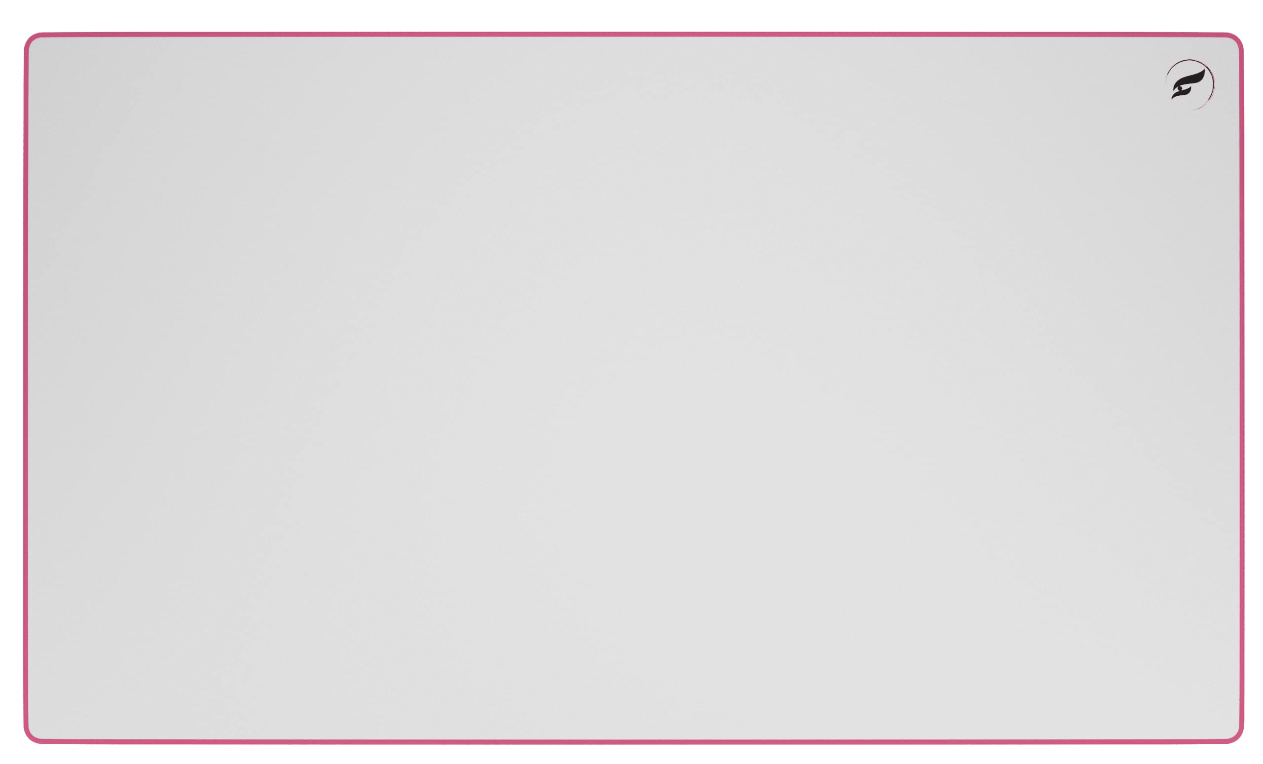 

Odin Gaming ZeroGravity Extended Gaming Mouse Pad Large Stitched Edge Long Cloth Mouse Pad Stitching [Odin XL] - 24 x14 White/Pink