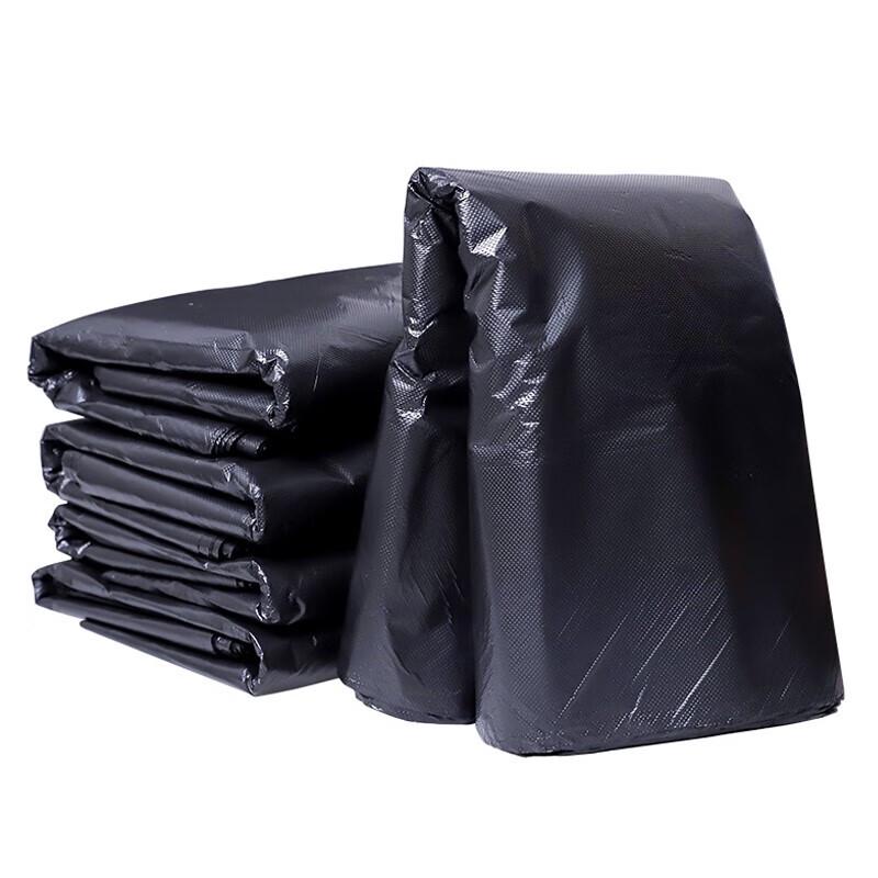 SWIFTFIRE Large Thick Black Office Trash Bags (50 Count)