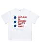 Deomopeuhauseu Nothing Normal Oversized Short Sleeve T-Shirt Gray