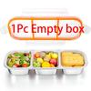 Stainless Steel Snack Containers with Lids,3 Compartment Reusable Snackle Box Container,Metal Food Storage Containers for School