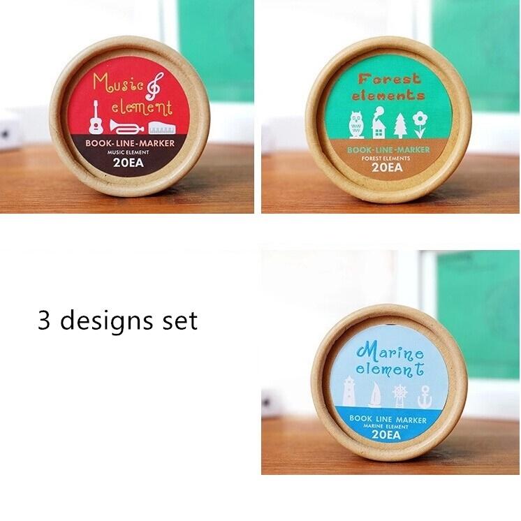 

Маленькие металлические закладки-клипы 60 шт