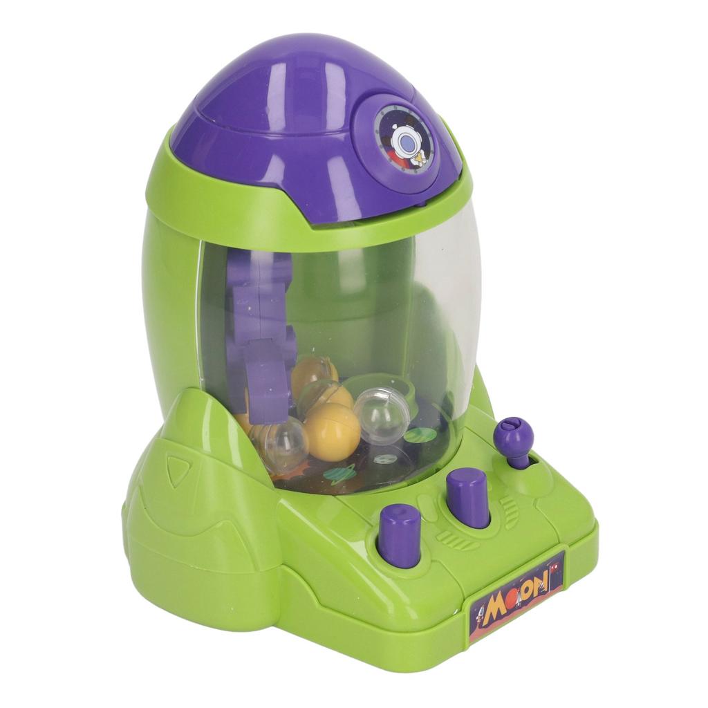 Space Claw Machine Colorful Portable Space Claw Machine for Children Tabletop