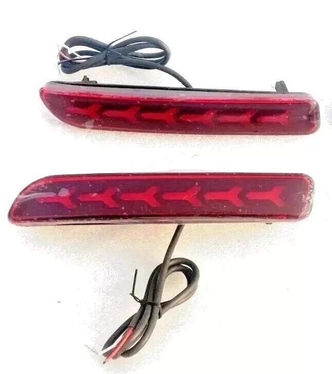 2X Rear Bumper Reflector LED Brake Light For Suzuki S Presso New