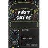 First Day Last Day of School Chalkboard Double Sided Sign - 12" X 7.9"