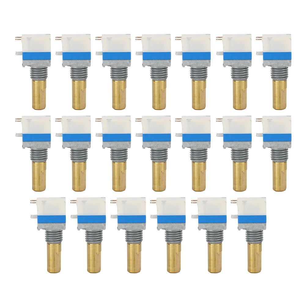 20PCS 3107 Volume Switches Walkie Talkie Aluminium Alloy Fit for UV5R BF‑888S TK3107