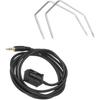 Car AUX In Audio Adapter Cable Lead Radio Stereo MP3 3.5MM Jack +Remove Tool Car Audio Accessories For Opel CD30 IOS Ipod