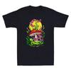 Aliens Hippie Psychedelic Mushrooms Forest Festival Funny Graphic Men's T-Shirt