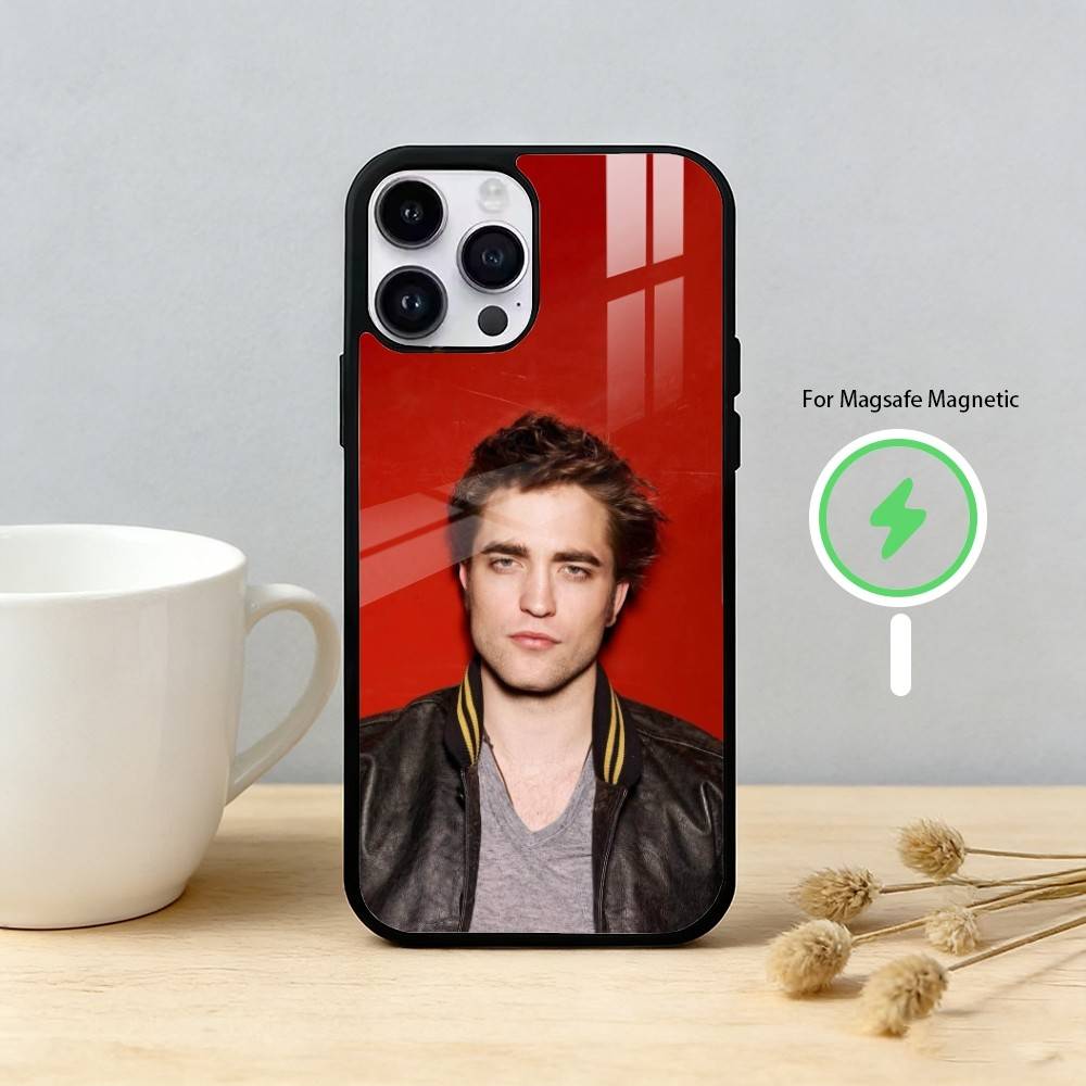 T-Twilight Robert Pattinson Phone Case For iPhone 17,16,15,14,13,12,Plus,Pro,Max For Magnetic Wireless Charge