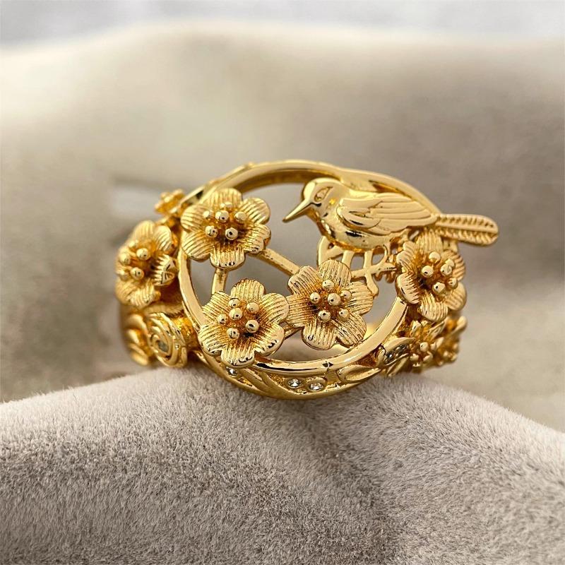 

Винтажные бусины в форме цветка и птицы, специальные колпачки для бусин, высокое качество, сделай сам, циркон для изготовления серег, аксессуары для женщин, циркон 10