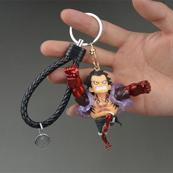 Piraten Schlüsselanhänger Geschenk: Blind Box Anime-Figuren - Monkey D. Luffy, Zoro, Chopper, Ace