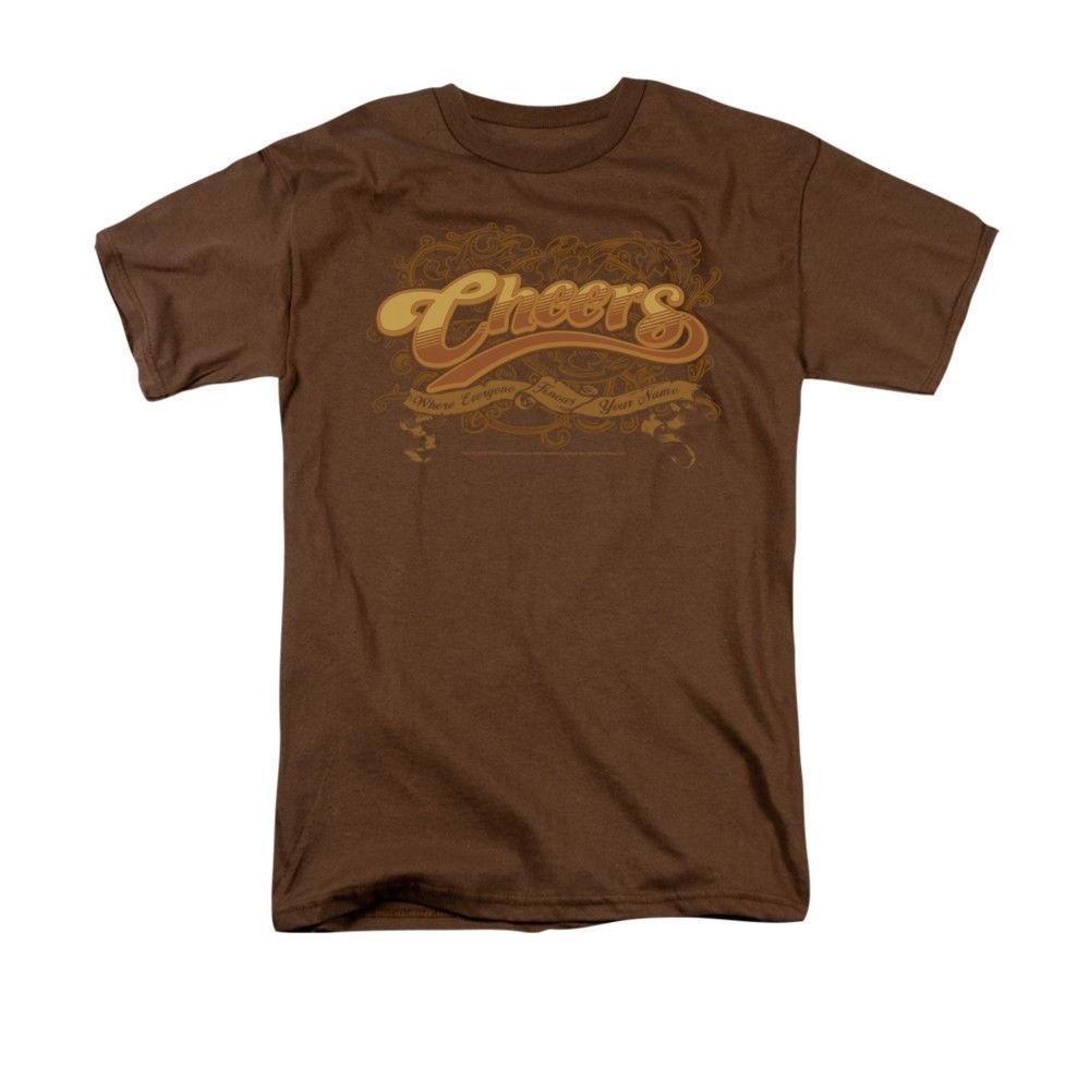 

Cheers Scrolled Logo TV Show T-Shirt Sizes S-4XL NEW S