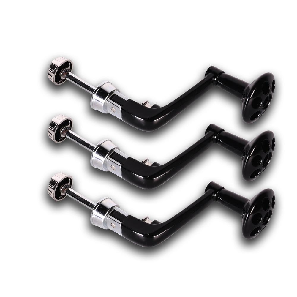 

Складная рыболовная катушка с ЧПУ из металла и рокером - модифицированное прялочное колесо Medium Plum Blossom Rocker