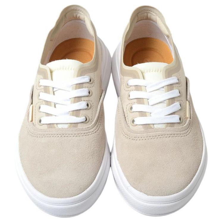 Vans Authentic Comfortable Versatile Low-Top Skate Shoes Women sneaker Beige VN0007NV2N1