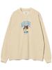 [Ray Beams] L/S Tee [Special Order] CHARI&CO AMUCHAN AUTO FREE CREW SWEAT Women's BEIGE FREE