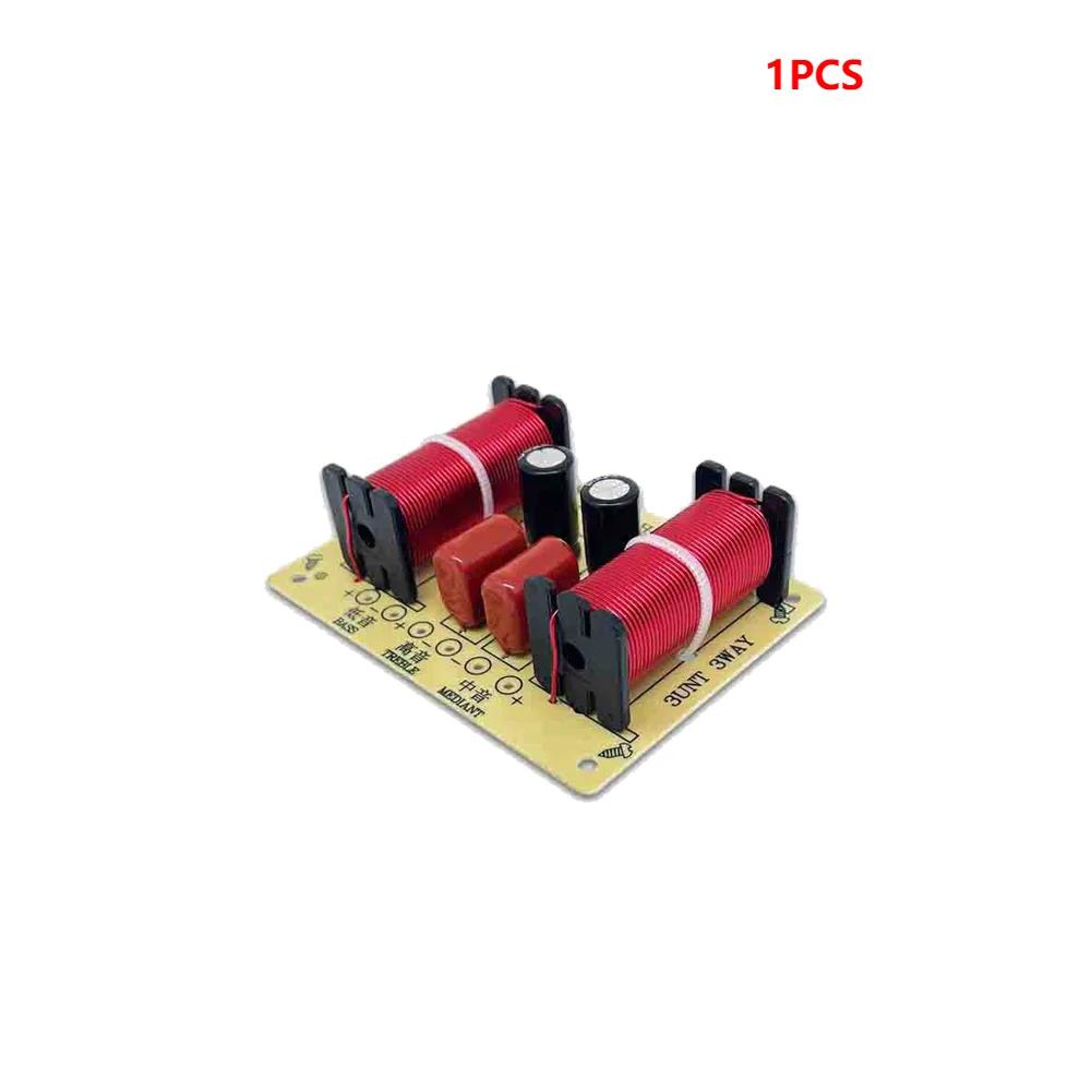 

Audio Speaker Crossover Circuit Treble Midrange Bass Module 3 Way 900-4000Hz Frequency Divider Home Loudspeaker Filter Refit Kit