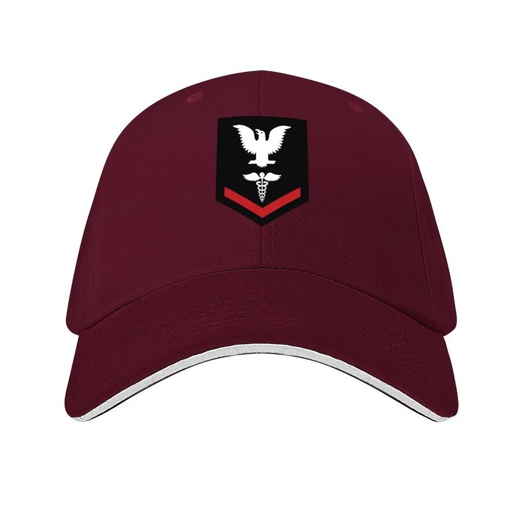 HM3 Hospital Corpsman Third Class Baseball Cap sun caps Big Size Hat Beach Bag Rave For Women Men's