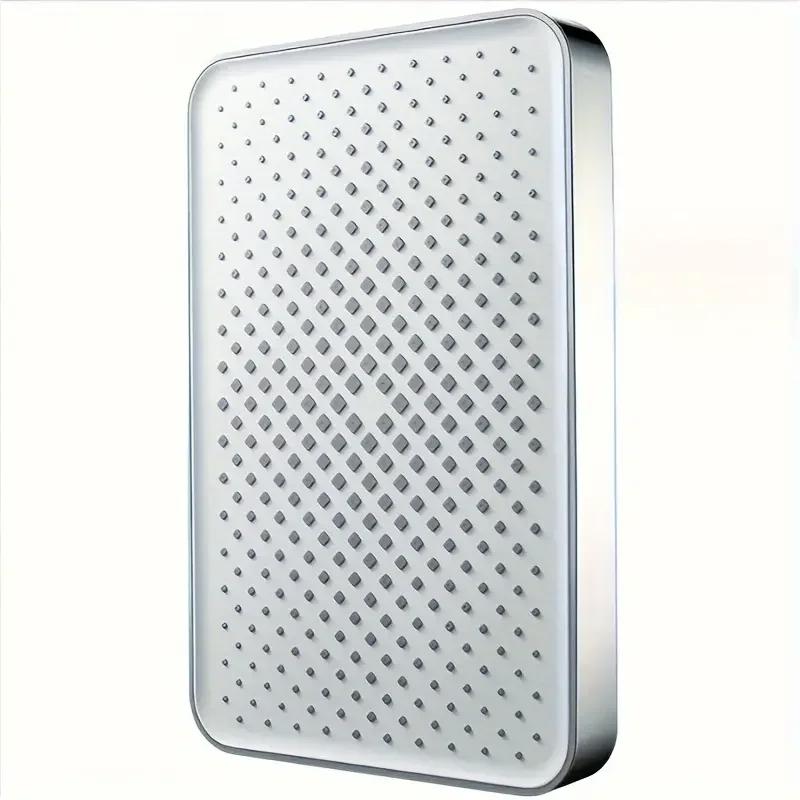 13 inch Large Panel Top Spray Large Water Outlet Pressurized Shower Head Water Heater Home Bathroom Accessories