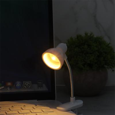 Mini lampe de lecture à pince Led, 1 pièce, veilleuses portables pour la maison, lampe à pince pour livre