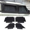 Car Front And Rear Doors Windows Mesh Covers Camping Insect Proof And Sunshade Mesh Covers For Land Rover Defender 110 2020-2026