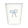 Francfranc Ribbon Glass Tumbler, Blue, Cup, New Life