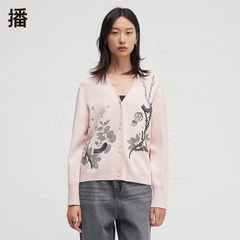 

Broadcast Women s Long Sleeve V-Neck Knit Cardigan L