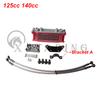 Oil Cooler Motorcycle Oil Radiator Kit Engine Cooling Universal For 50 110 125 140cc Motocross Dirt Pit Bike ATV Enduro Accessor