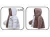 878 Kids' Double-Sided Fleece-Lined Cotton Winter Jacket - New Style for Boys and Girls