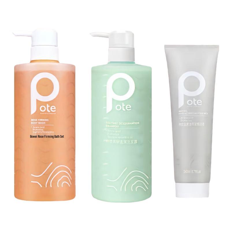 

Botte Tea Tree Anti-Dandruff Shampoo & Rose Shower Gel Gift Set