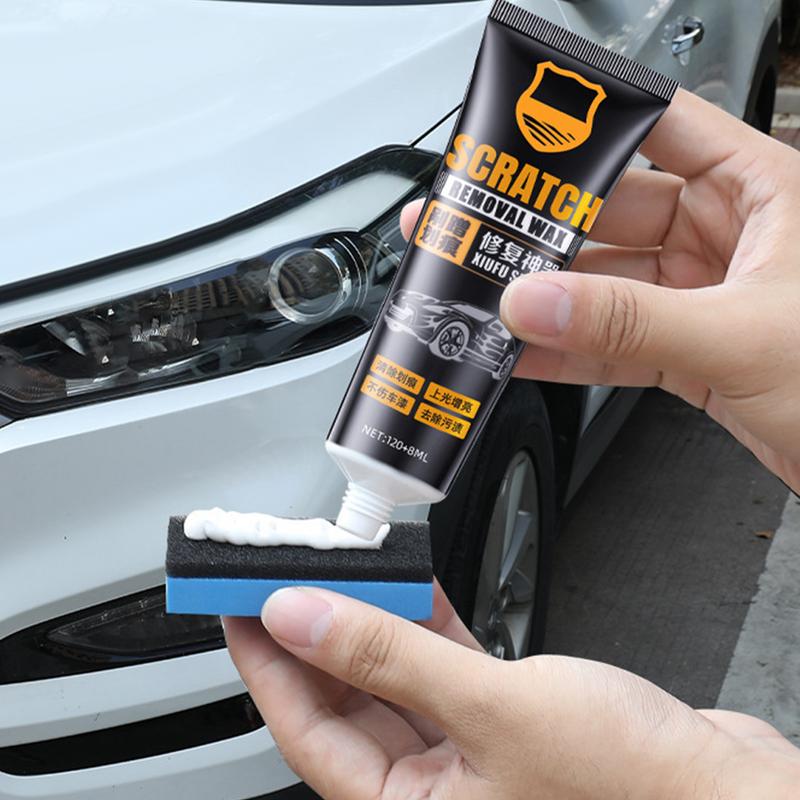 Car Scratch Repair Wax Paint Care Tools Polishing Scratch Swirl Remover Multi-purpose Wax With Sponge Car Paint Scratch Repair