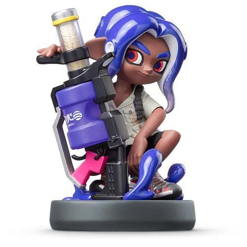 Nintendo Nintendo Amiibo Octoling  Blue   Splatoon Series  [game Linked Character Figure]